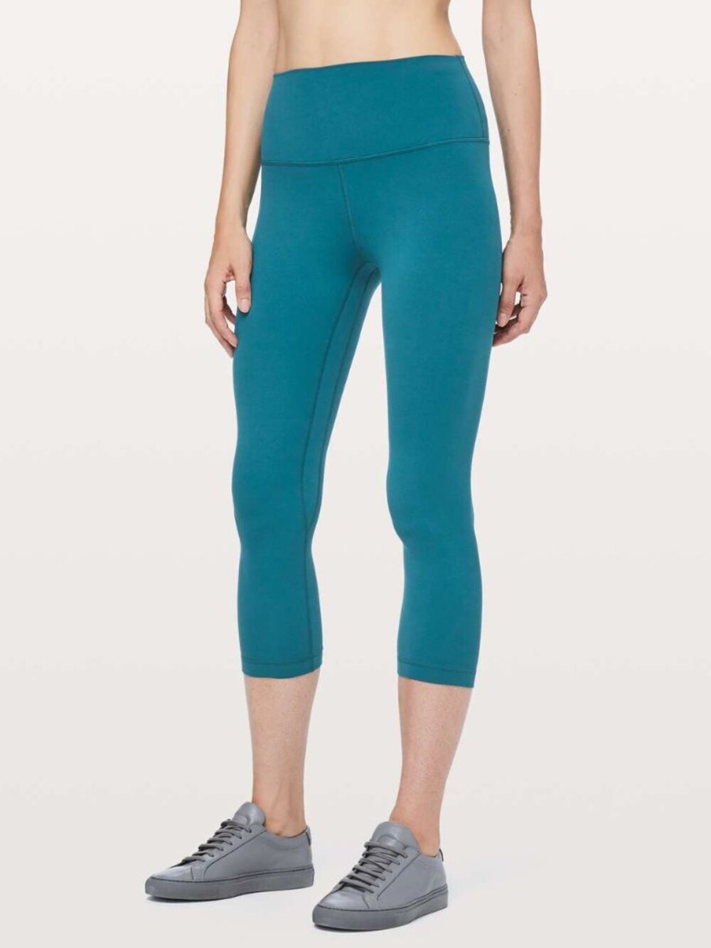 lululemon Align High-Rise Crop 21” Leggings Tonic Teal Size 4